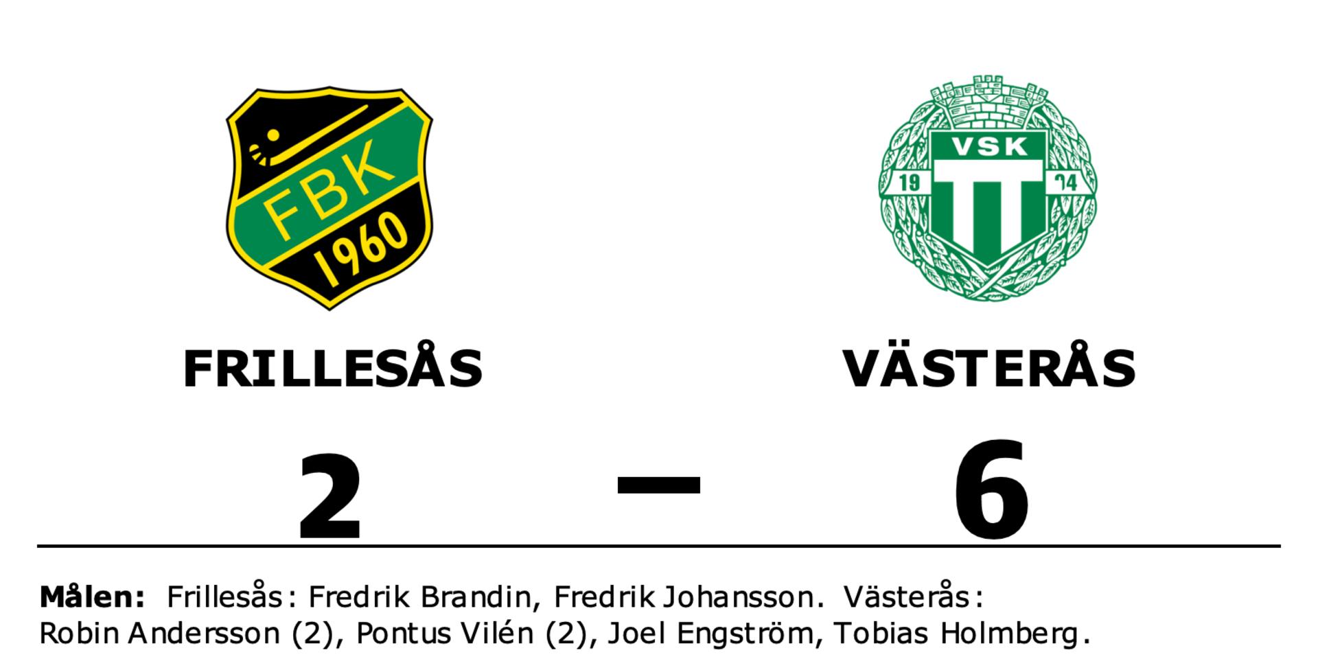 Frillesås förlorade mot Västerås