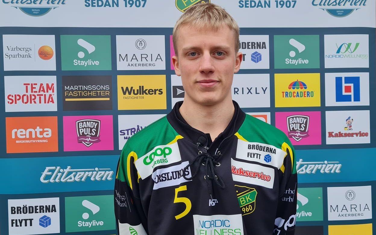 August Klang ansluter till Frillesås från Vetlanda.