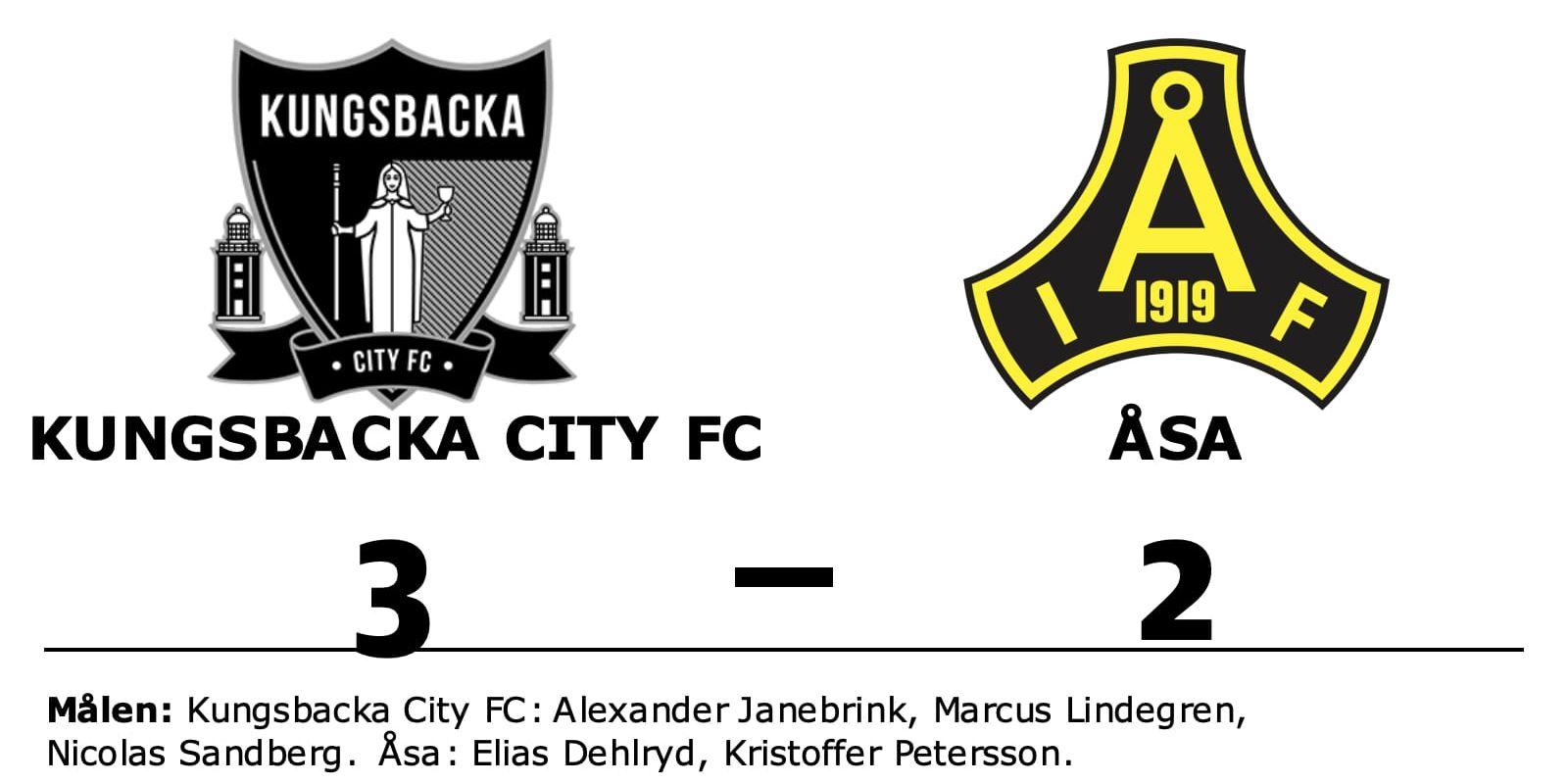 Kungsbacka City FC vann mot Åsa