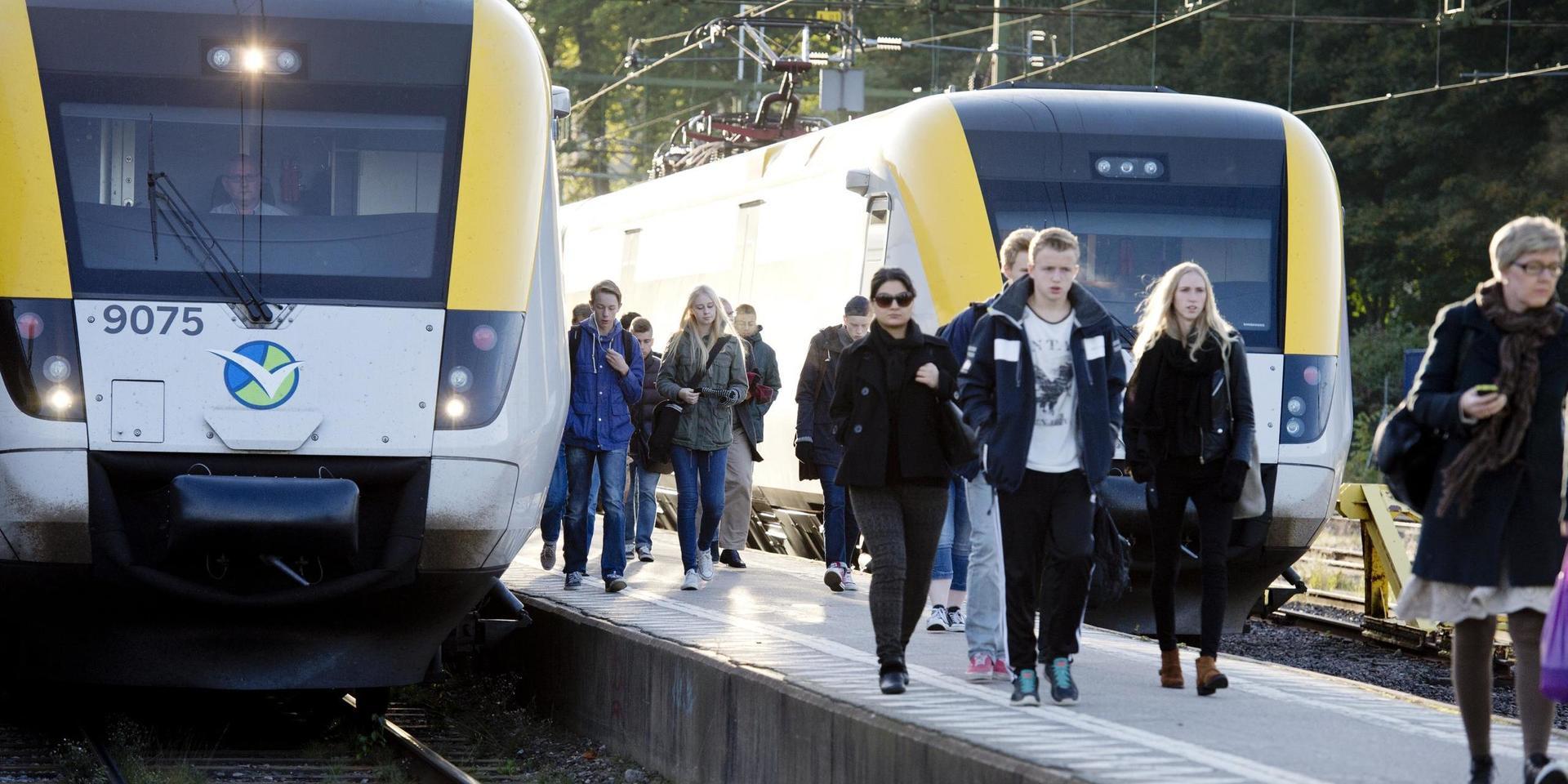 På grund av ett signalfel på Centralstationen i Göteborg är flera avgångar från och till Kungsbacka inställda. 