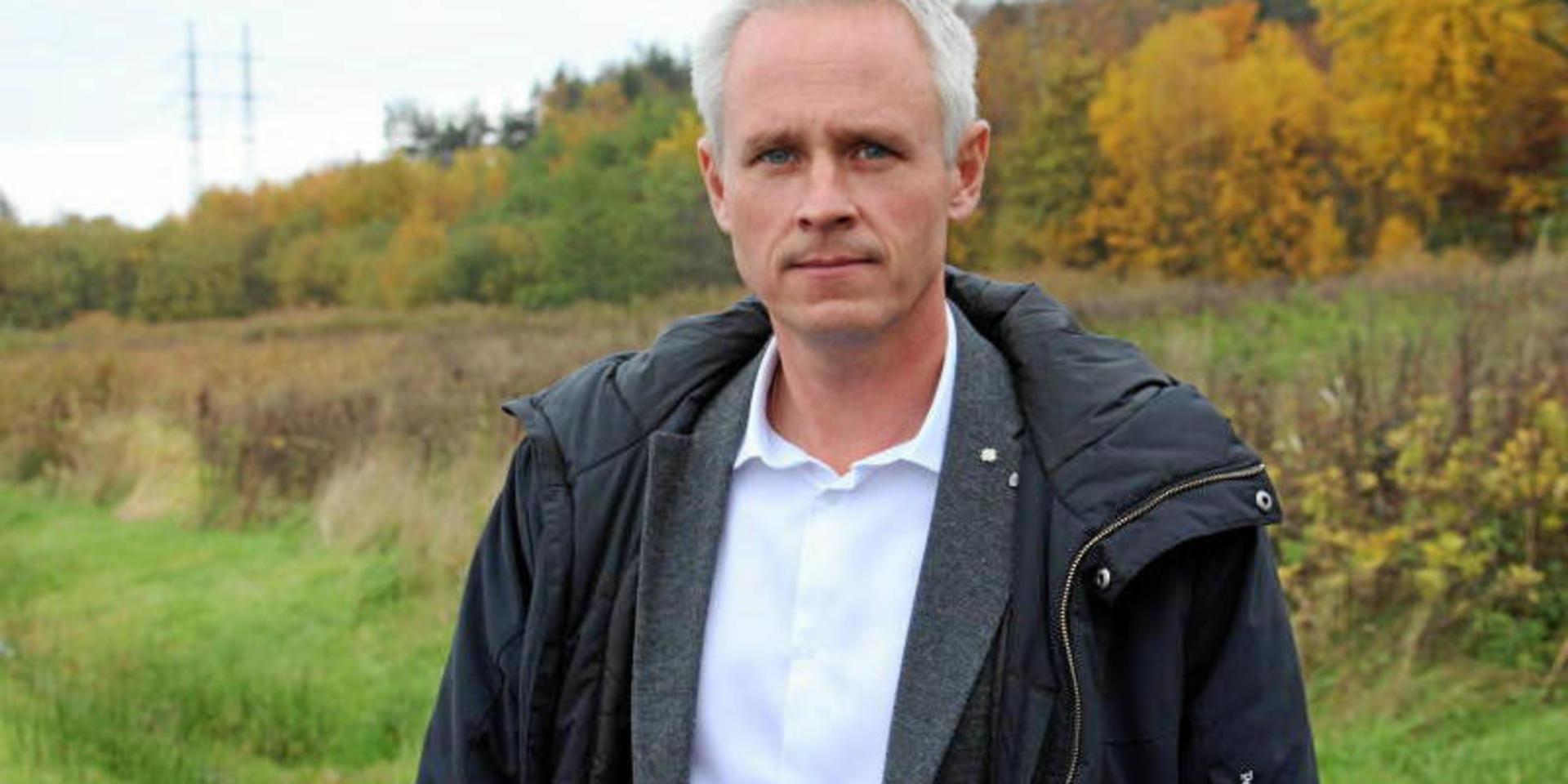 Fredrik Hansson, kommunalråd för Centern, menar att många är nöjda med maten på Måhaga äldreboende. 