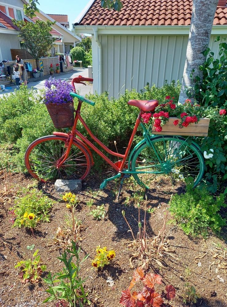 ”Såg denna cykel när jag va på gårds loppisen i Tölö den 3 juli.”
