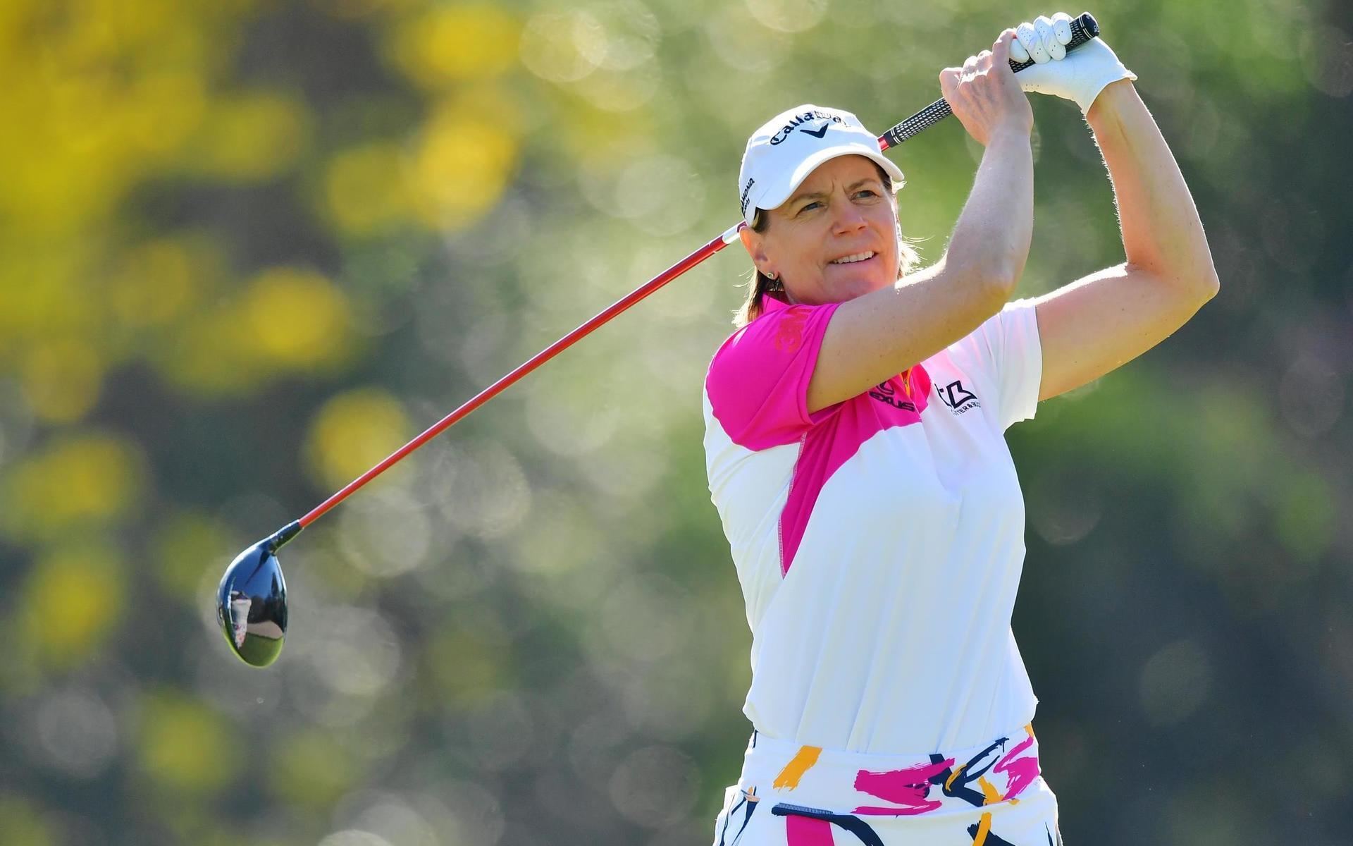 Annika Sörenstam gjorde tidigare i vintras comeback på LPGA-touren.