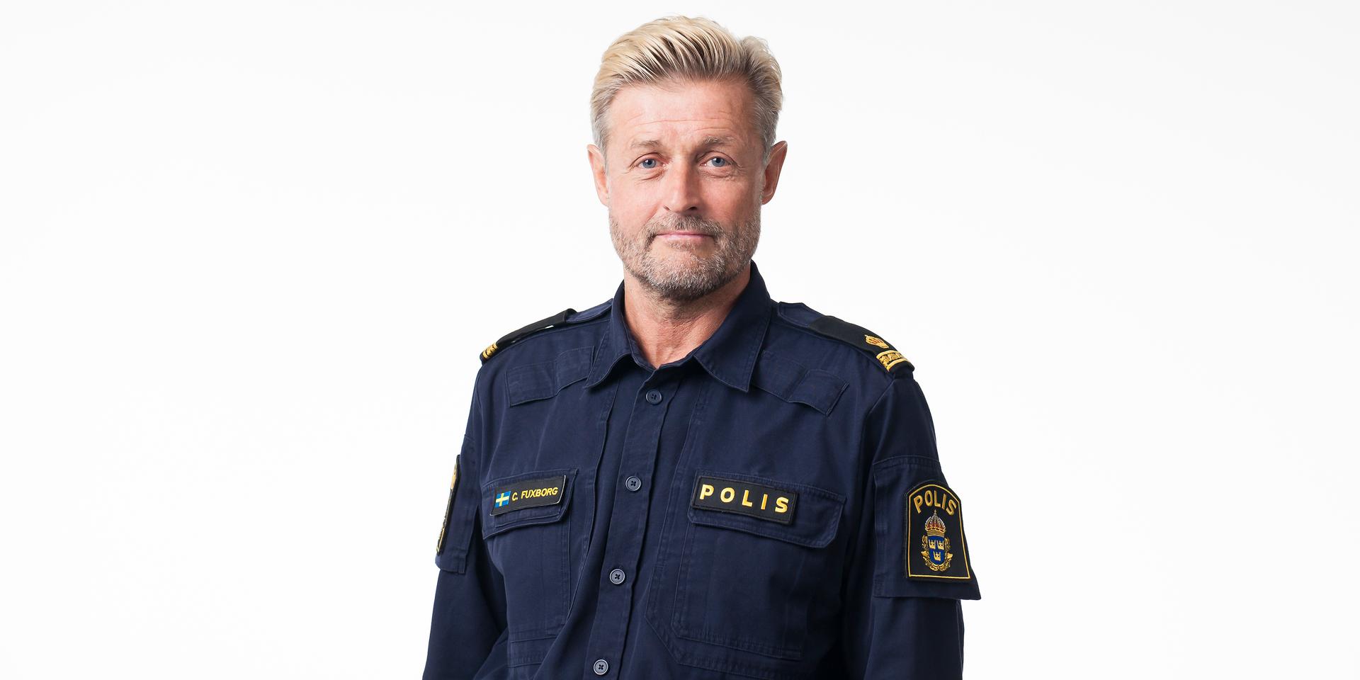 Christer Fuxborg, presstalesperson polisregion Väst.