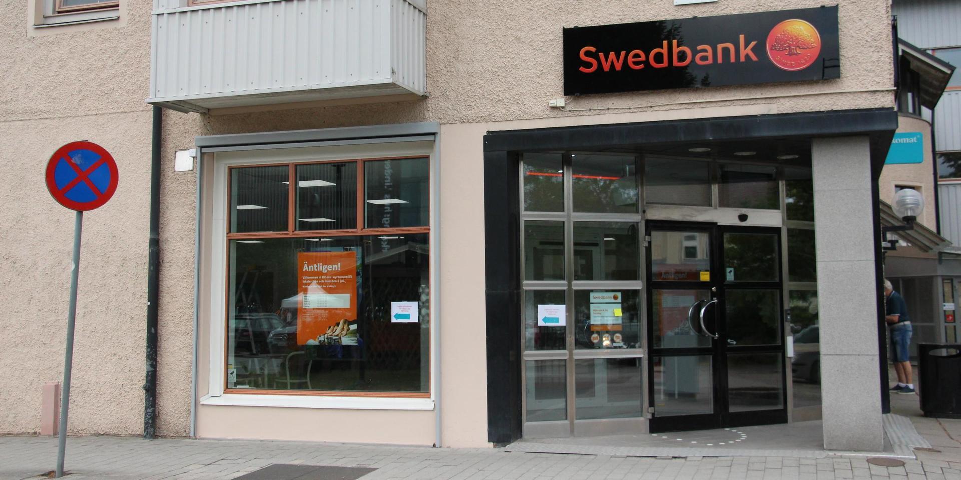 Swedbanks kontor i Kungsbacka.