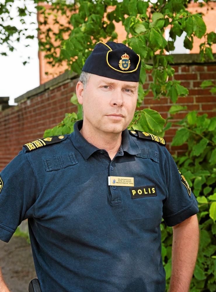 Polisens förundersökningsledare Peter Erlandsen är förtegen om händelsen i Kungsbacka. OBS: Arkivbild. 