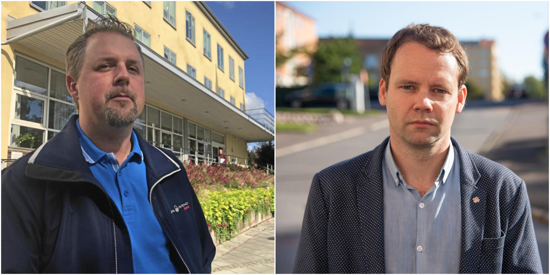 Anders Eriksson och Rickard Nordin, Centerpartiet.