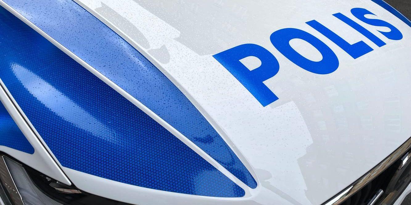 Under natten till måndagen greps en misstänkt inbrottstjuv av polisen i Kungsbacka. 