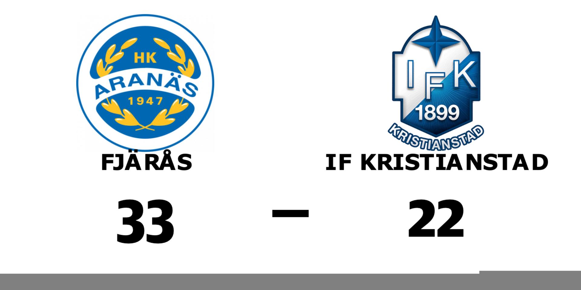 Fjärås vann mot IF Kristianstad