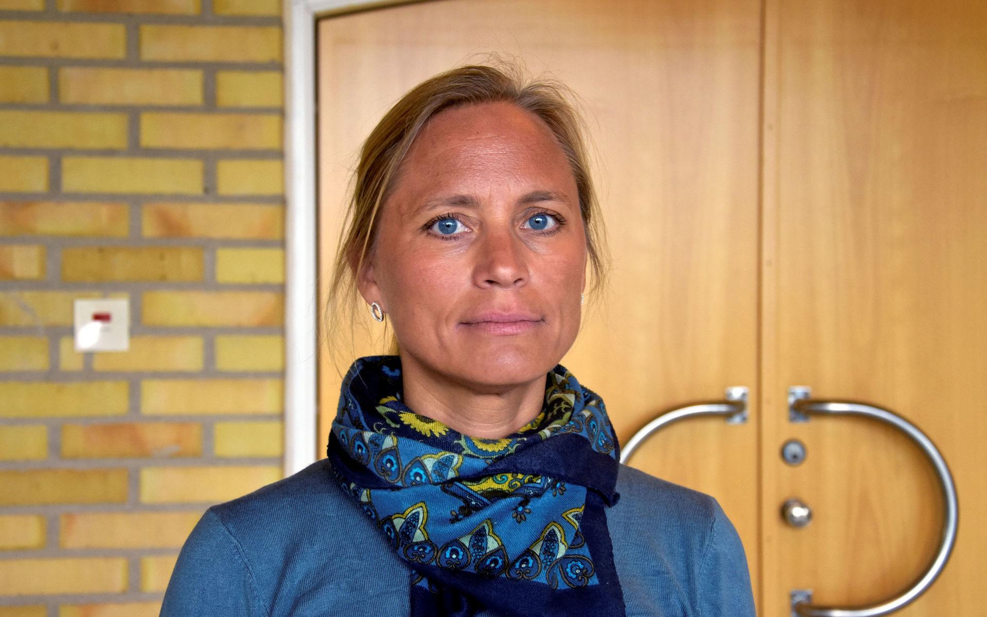 Maria Löfgren, smittskyddsläkare i Region Halland.