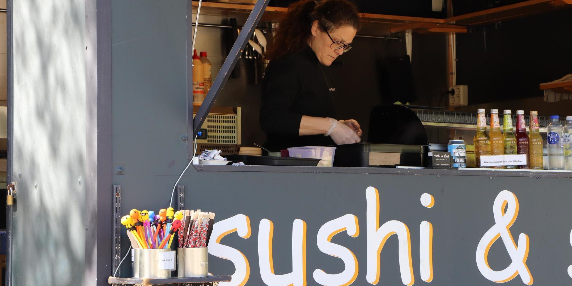 Barbara Maines har food trucken Sushi & Sånt.