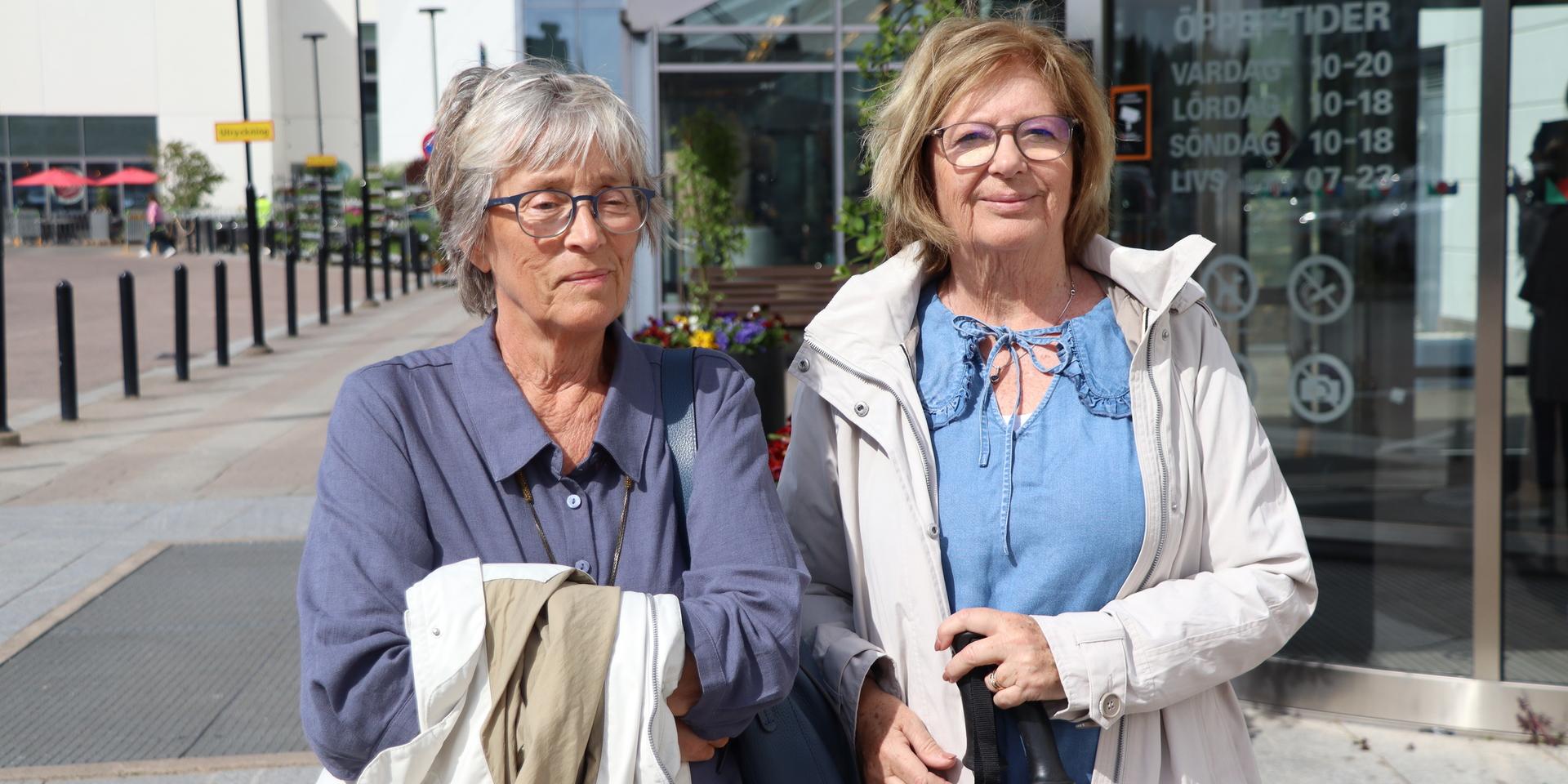 Ann-Christine Wester, Varla och Ing-Marie Fredér från Göteborg.