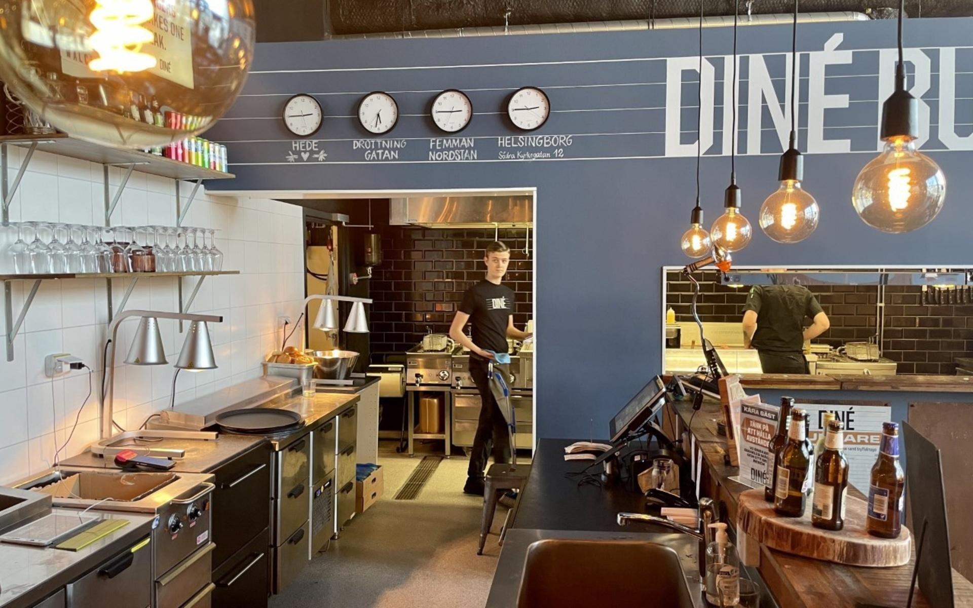 Kungsbacka får två restauranger. Här är Dinés restaurang inne på Hede Fashion outlet.