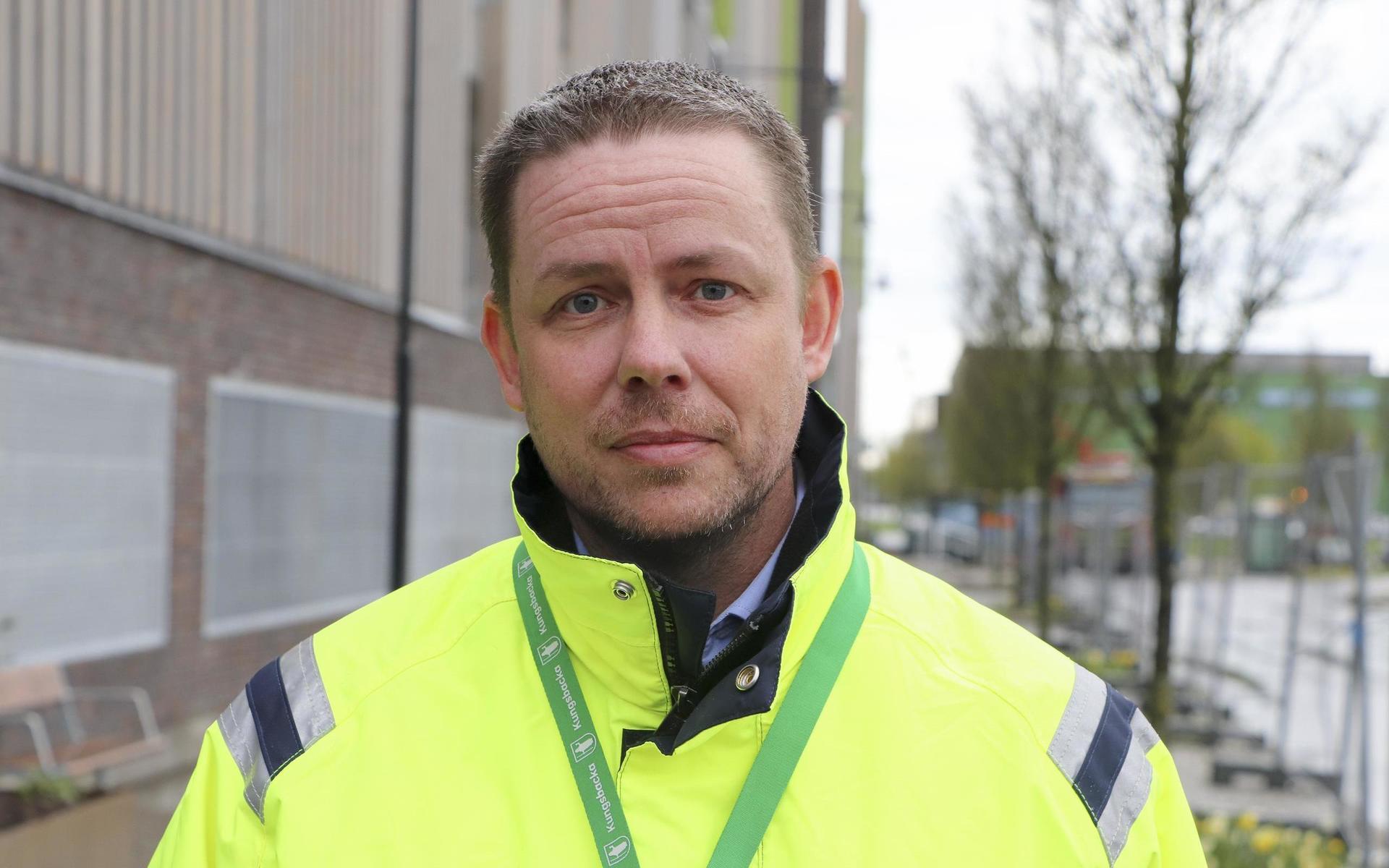 Niklas Johansson, brandskyddssamordnare på Kungsbacka kommun.