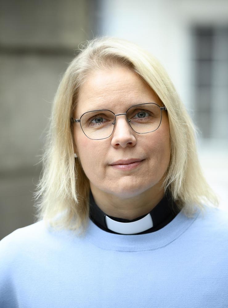 Nina Sagovinter, nationell samordnare för Jourhavande präst