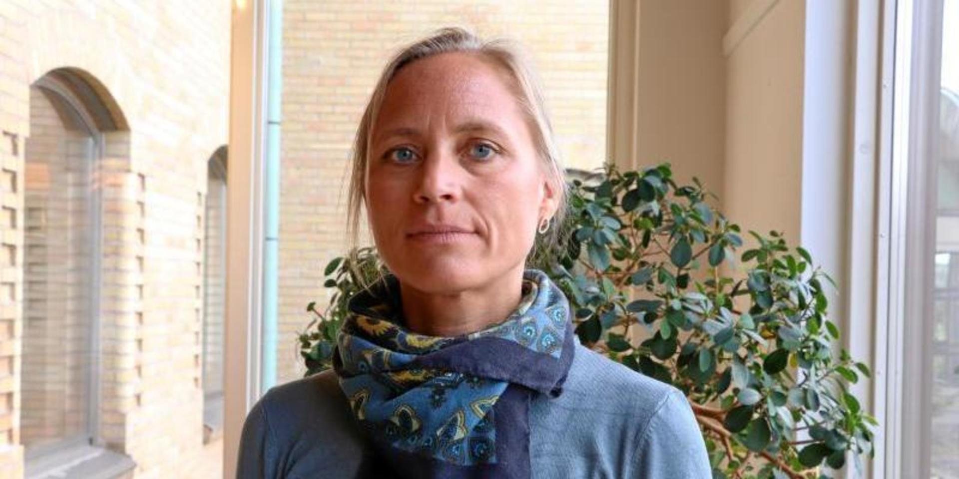 ”Det känns naturligtvis väldigt bra”, Maria Löfgren, smittskyddsläkare i Halland, när alla äldre på särskilda boenden nu har fått vaccin mot covid-19. Foto: Tobias Sandblom