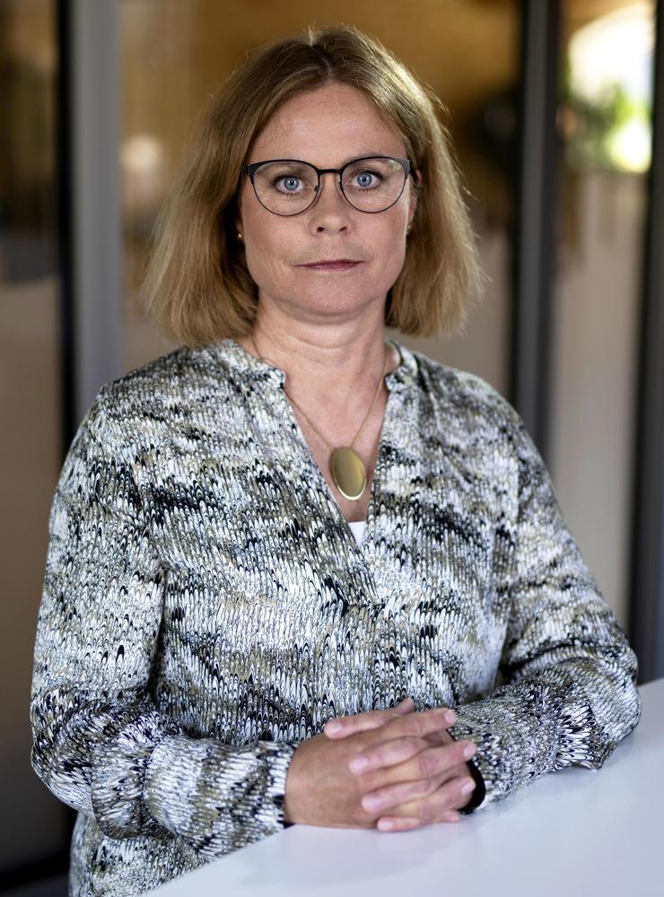 Region Hallands vaccinsamordnare Pernilla Wallerstedt.