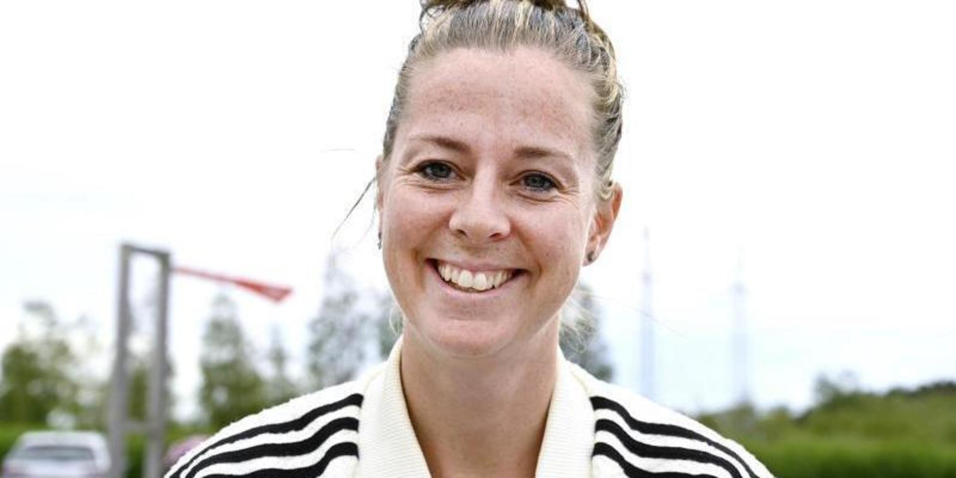 Lotta Schelin, Sveriges mest framgångsrika fotbollsspelare på damsidan. 