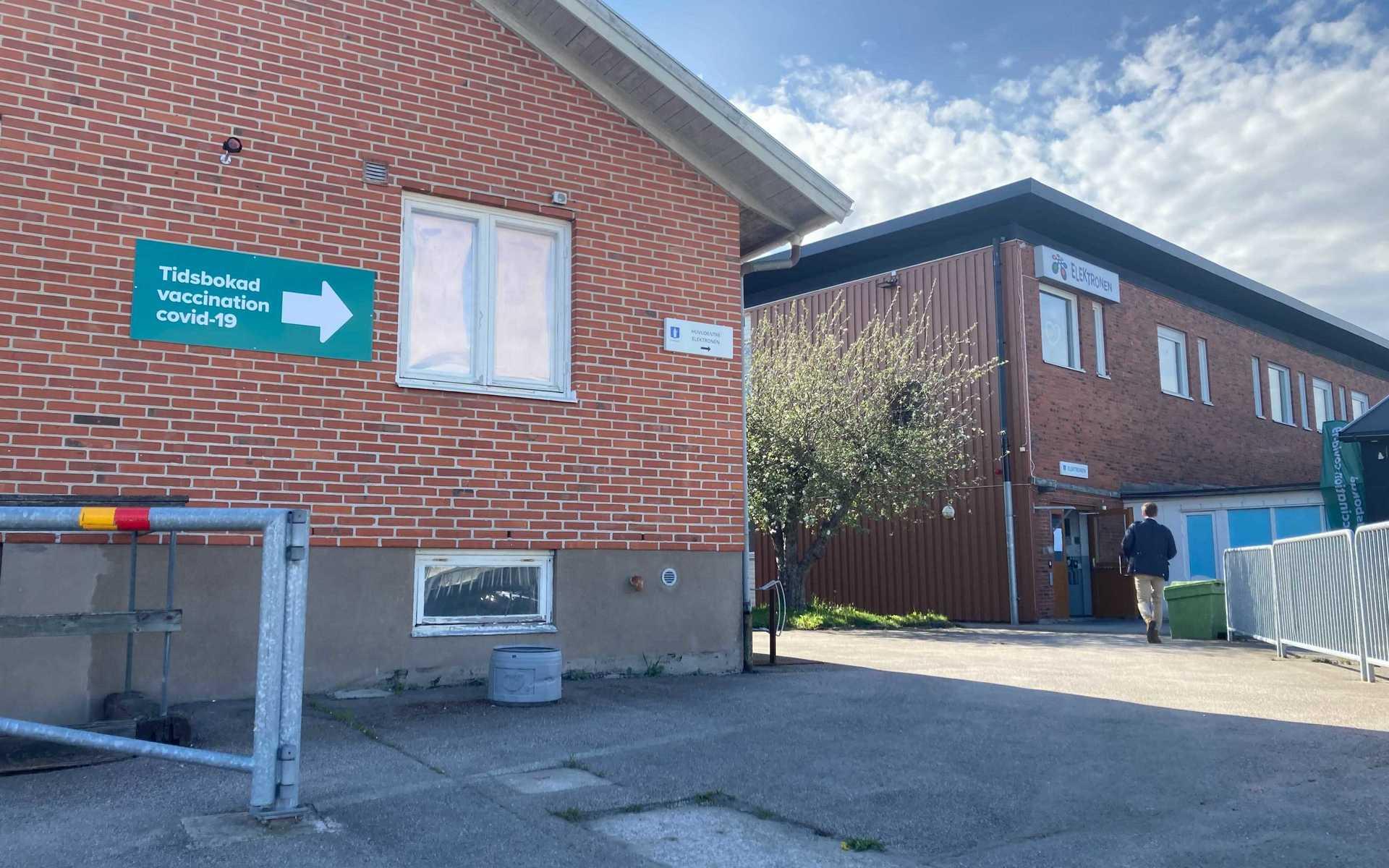 Kungsbackas vaccinationscentral ligger i Elektronen, Industrigatan 2A.