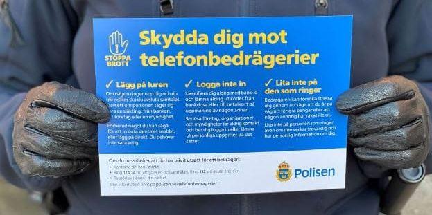 Alla 70-plussare kommer att få vykort från polisen, som en del i deras nationella kampanj emot telefonbedrägerier. Huvudbudskapet är kort och koncist: lägg på luren, logga inte in och lite inte på den som ringer.