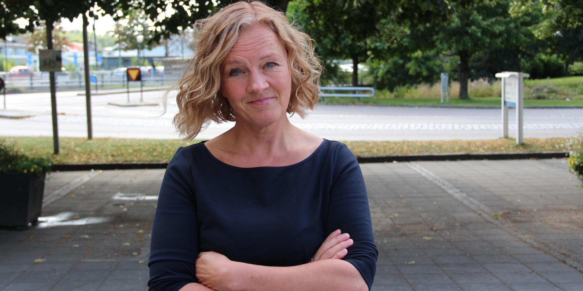 Socialdemokraternas Magdalena Sundqvist vill satsa på typiska S-frågor: vård, skola och omsorg.