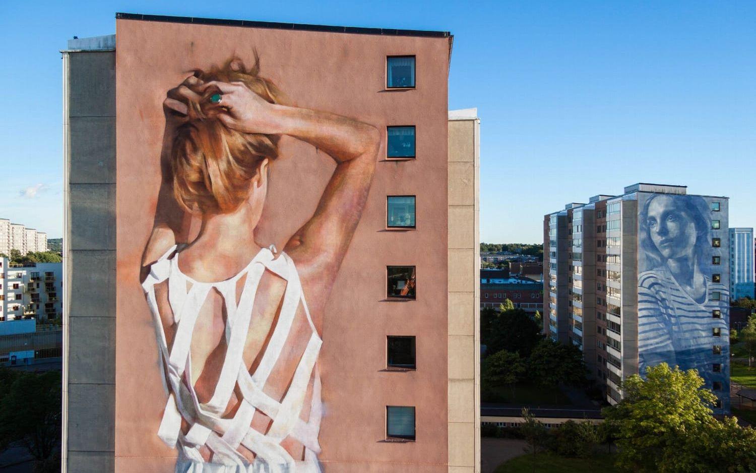 Konstverket Jarus från projektet i Göteborg 2016. Foto: Artscape