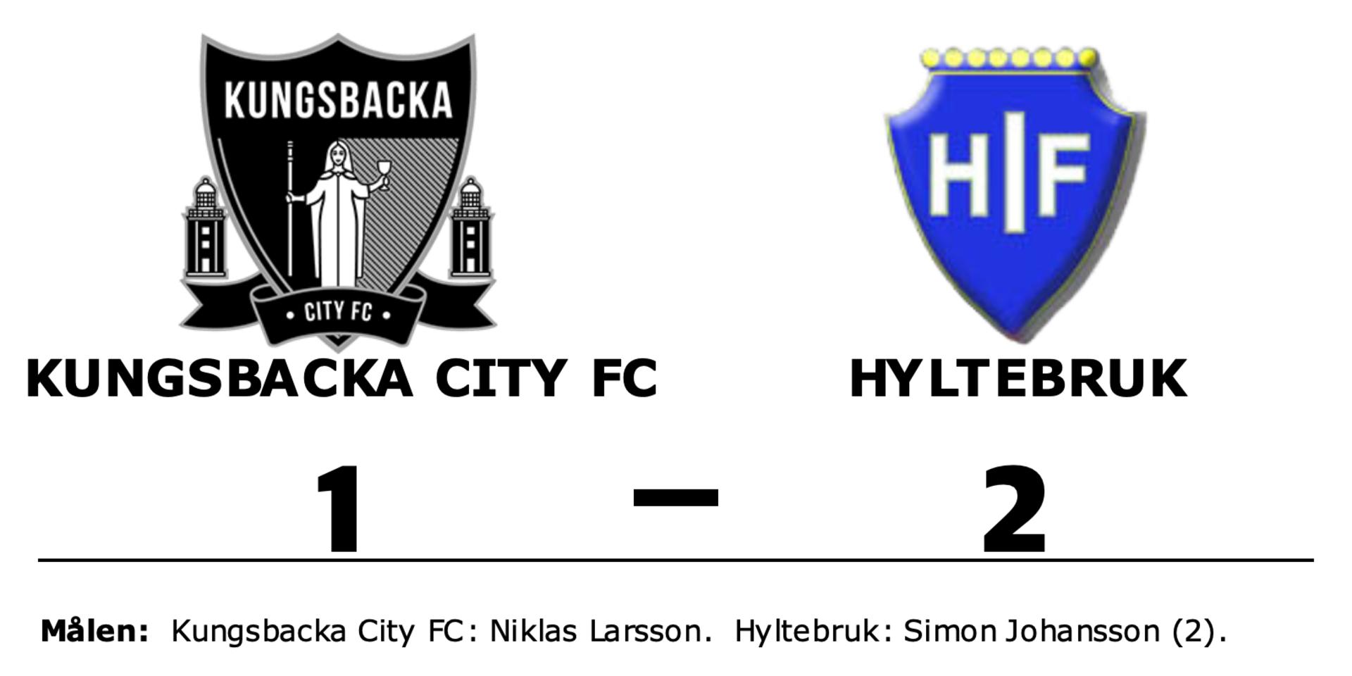 Kungsbacka City FC förlorade mot Hyltebruk