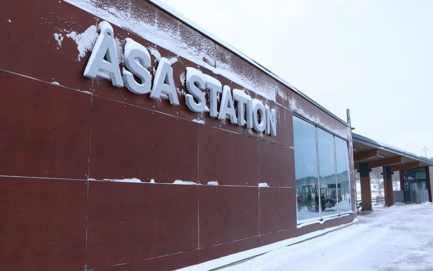 Åsa station.