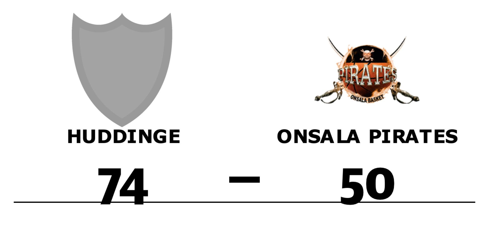 Huddinge vann mot Onsala Pirates