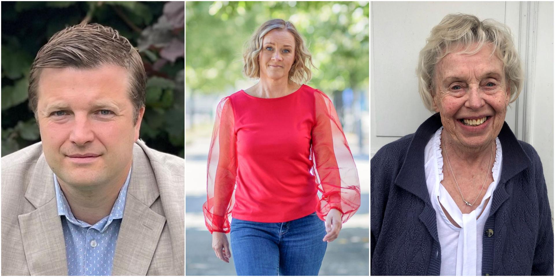 Ermin Skoric, Magdalena Sundqvist och Maj-Britt Rane Andersson, alla socialdemokrater.