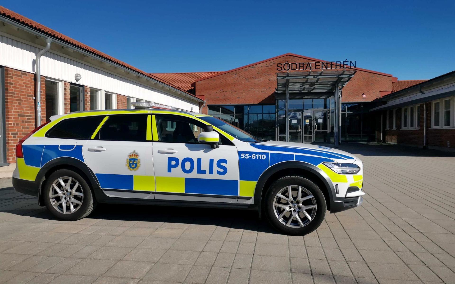 På Elof Lindälvs gymnasium upptäckte personalen att det varit inbrott på måndagsmorgonen. 